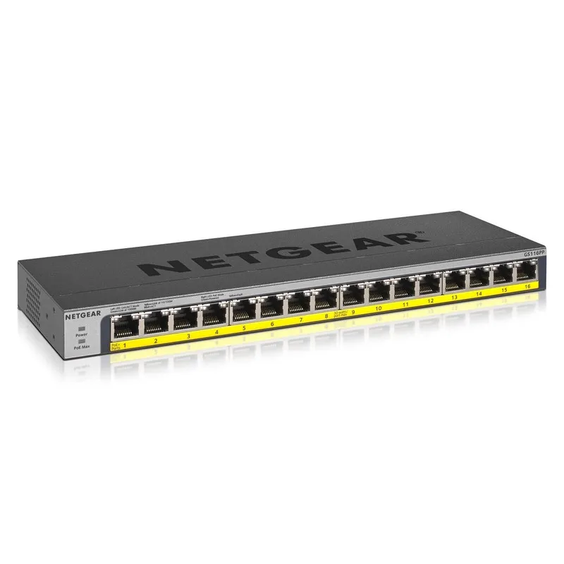 Коммутатор NETGEAR GS116PP Switch