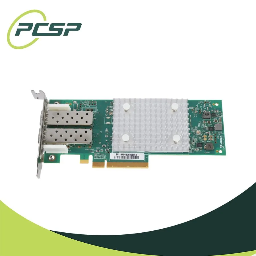 Сетевая карта Dell Qlogic QLE2692L-DEL Dual Port 16GB PCIe Fibre Channel FC DPN:
