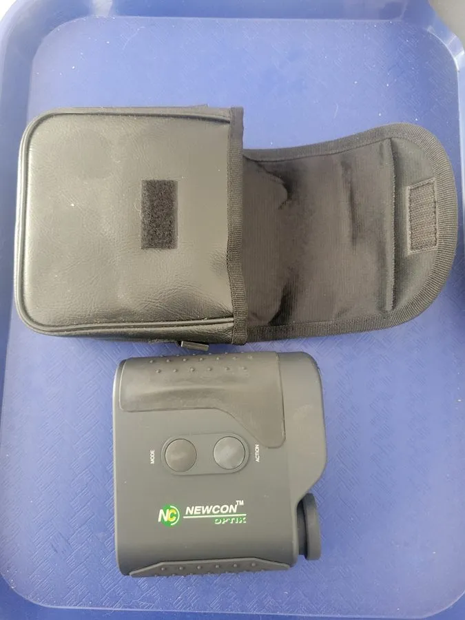 Оптико-электронная система Newcon Optik LRM-1500 Laser Rangefinder Black Plastic — фото лота 2