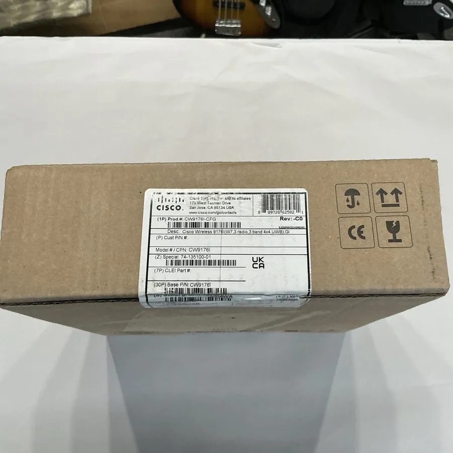 Точка доступа Wi-Fi Cisco CW9176I-RTG Tri Band Wi-Fi 7 IEEE 802.11 Wireless Acce