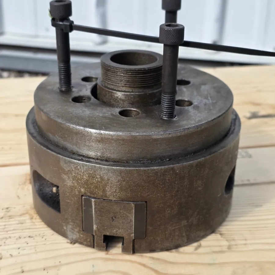 Патрон Nikko Precision 6-1/2” 3-Jaw CNC Power Lathe Chuck 60269A Workholding