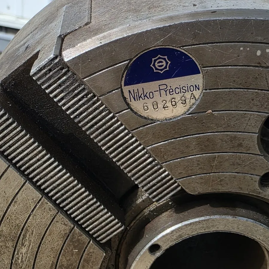 Патрон Nikko Precision 6-1/2” 3-Jaw CNC Power Lathe Chuck 60269A Workholding — фото лота 2