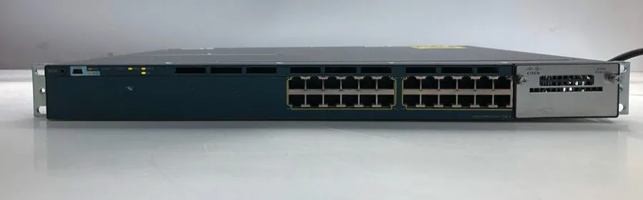 Коммутатор Cisco Catalyst WS-C3560X-24P-S 24-Port PoE+ Switch w/ C3KX-NM-10G
