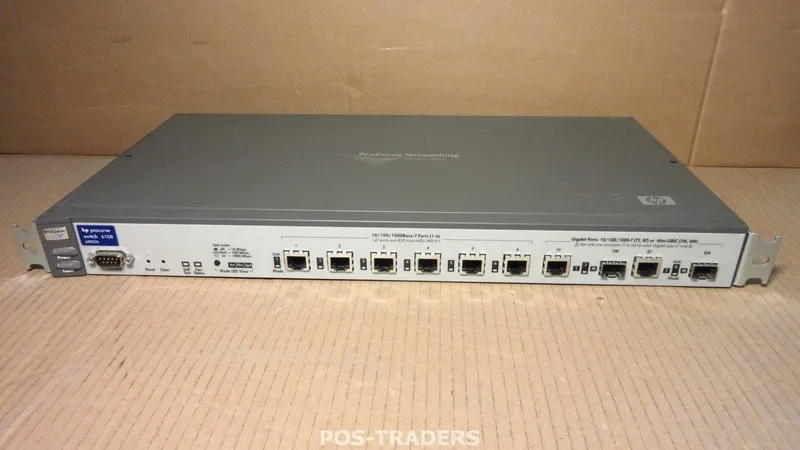 Коммутатор HP ProCurve 6108 J4902A 8 Port Gigabit 10/100/1000 + 2 Port SFP Layer — фото лота 1