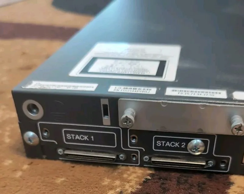 Коммутатор Cisco Catalyst WS-C3750E-48PD-SF 48-Port Gigabit PoE 2x 10GbE X2 Swit — фото лота 4