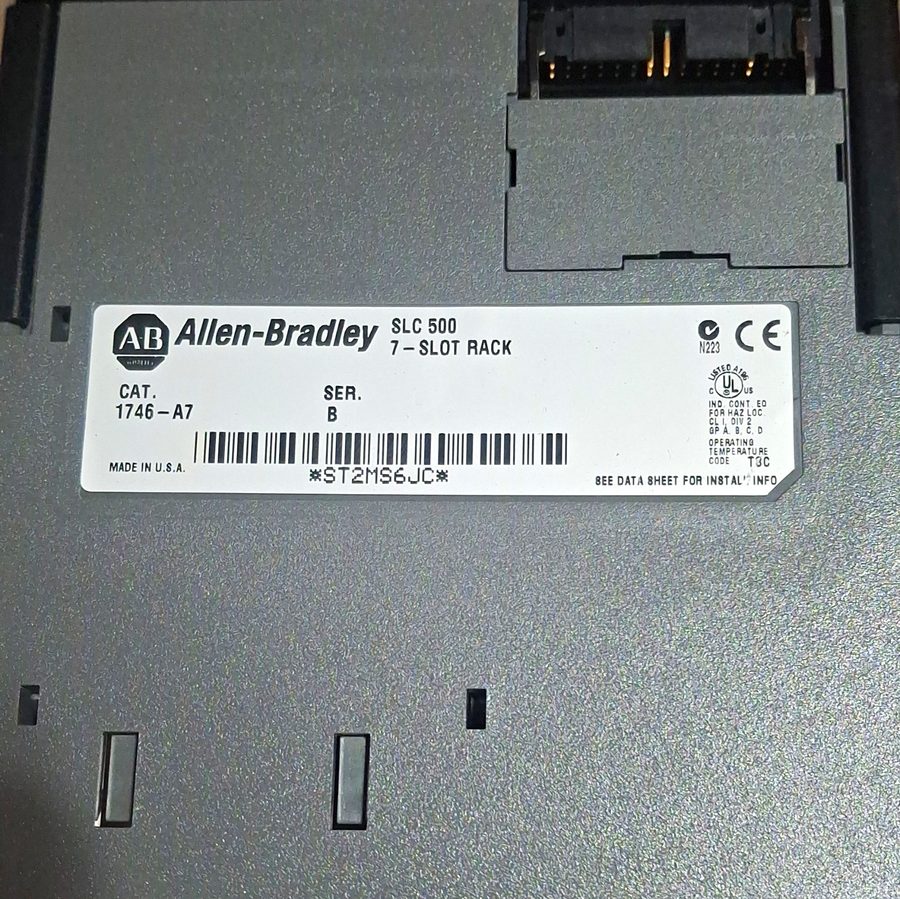 ПЛК Allen-Bradley 1746-A7 Series B SLC 500 7-Slot Rack PLC Chassis — фото лота 1