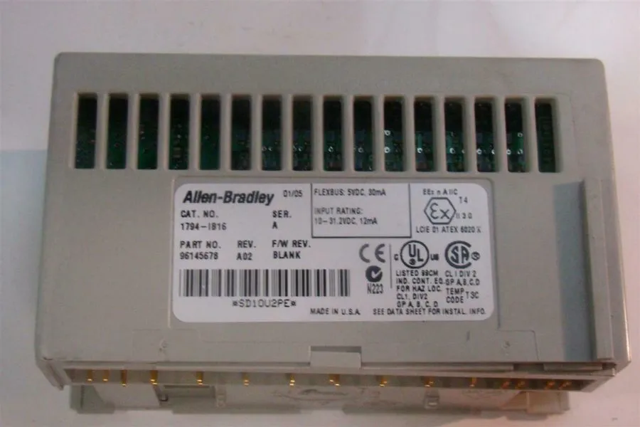 Модуль ввода-вывода Allen-Bradley Flex I/O 1794-IB16 24VDC SINK INPUT
