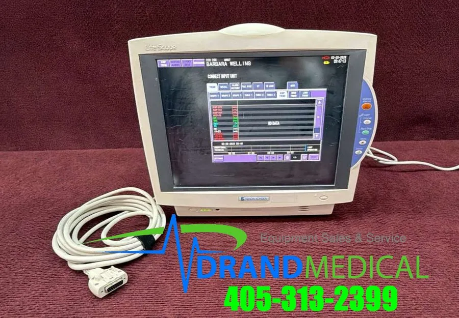 Монитор пациента NIHON KOHDEN LIFE SCOPE BSM-6701A BEDSIDE PATIENT MONITOR