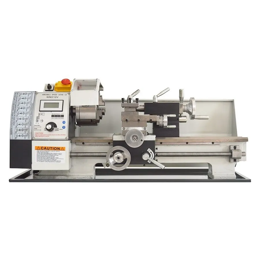 Оборудование ЧПУ Desktop Inch Precision Instrument Metal Bench Lathe 110V 1100W 