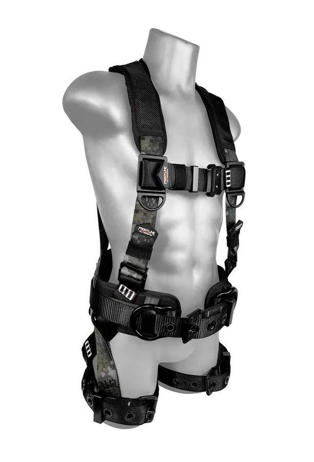 Жгут проводов Frontline 110CTB-DC Combat™ Lite Digital Camo Full Body Harness al — фото лота 2