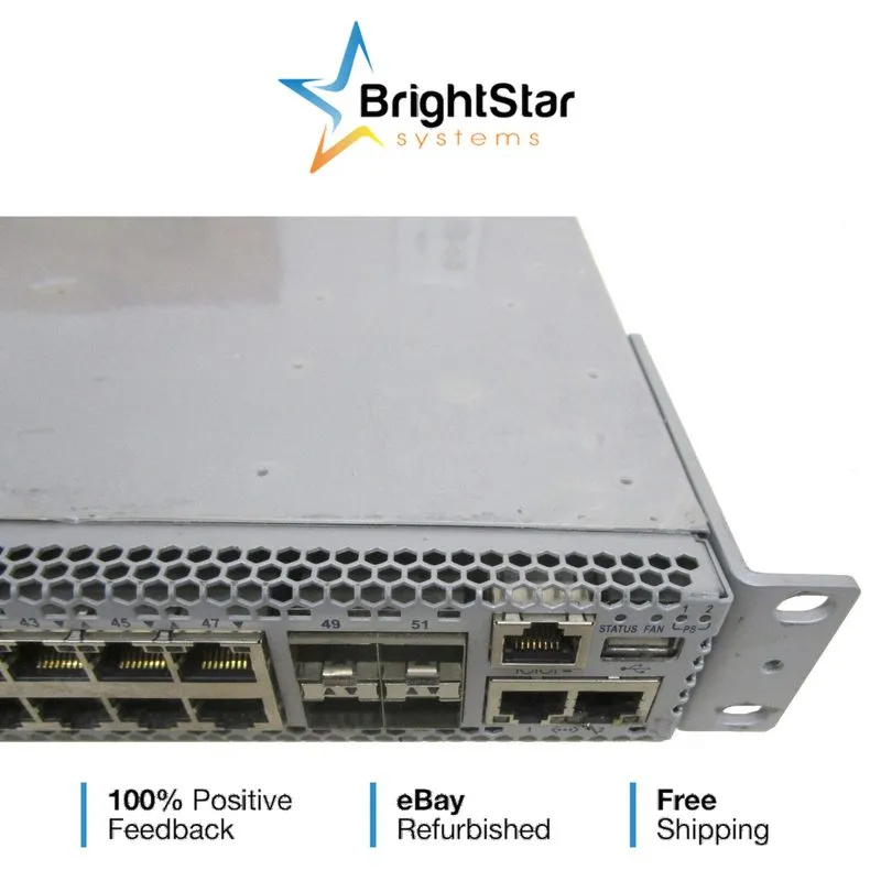 Коммутатор 1Gb RJ45 48 Ports DCS-7048T-4S-R Arista Switch Networking, 4x 10Gb SF — фото лота 3