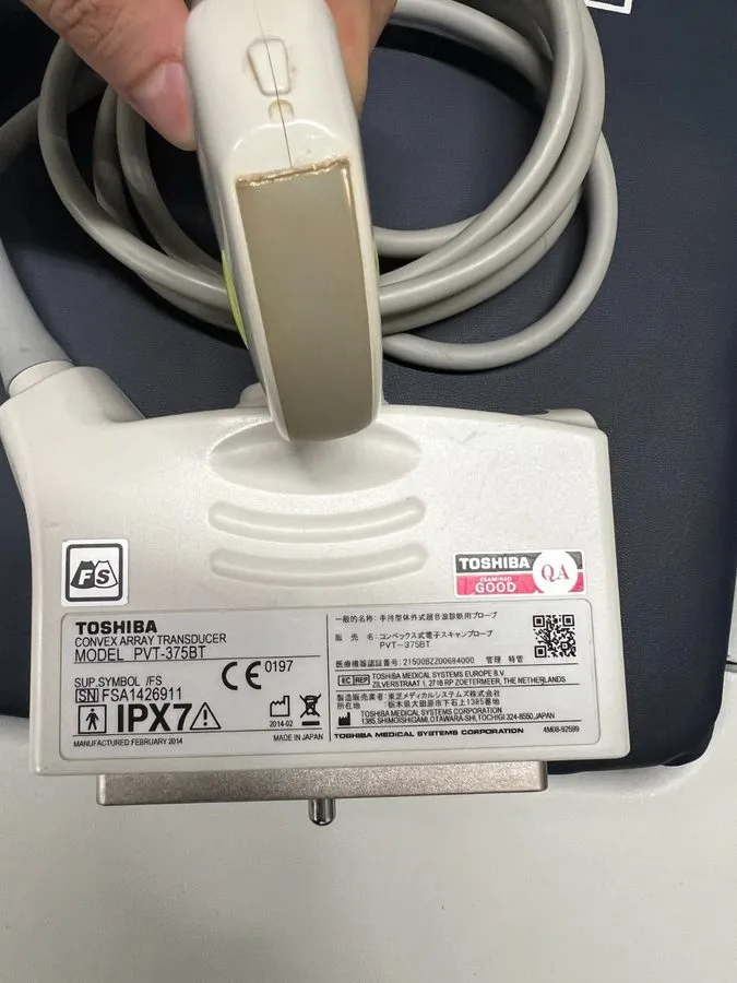 УЗИ-датчик Toshiba PVT-375BT ( 6C1 ) convex array ultrasound transducer