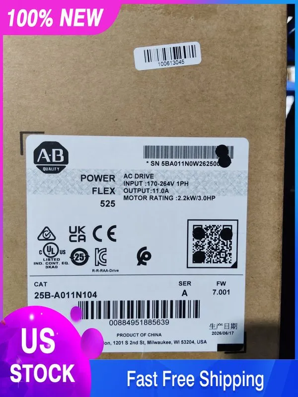 Частотный преобразователь Bradley Allen Bradley 25B-A011N104 PowerFlex 525 2.2kW