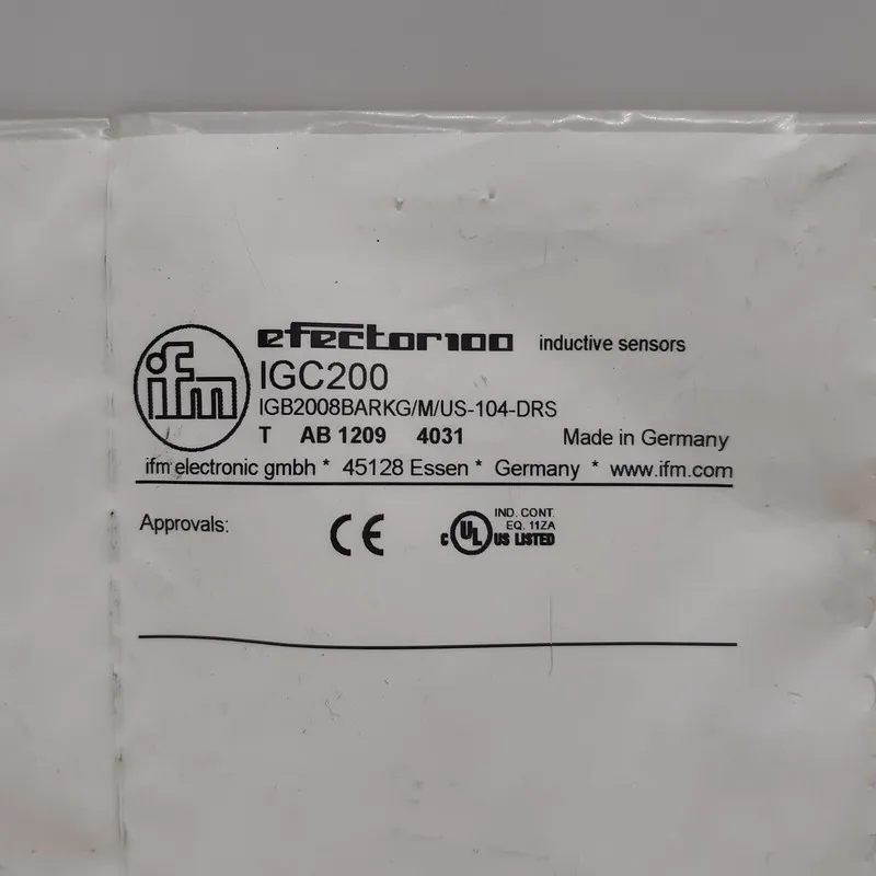 Датчик приближения IFM IGC200 Sensor & Proximity Switch @zx