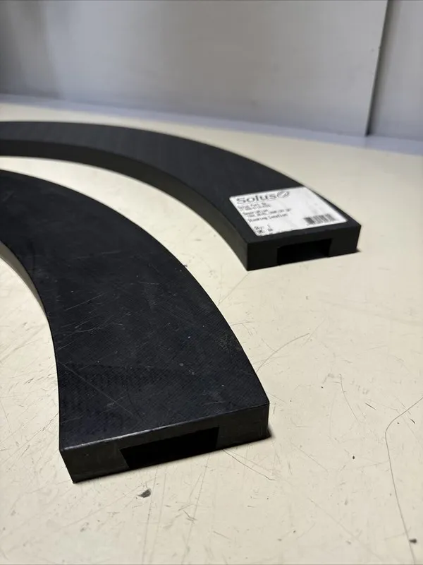 Конвейер Solus System Plast VT-980-B-18-0325 Flat Top Conveyor Chain Curved Trac — фото лота 1
