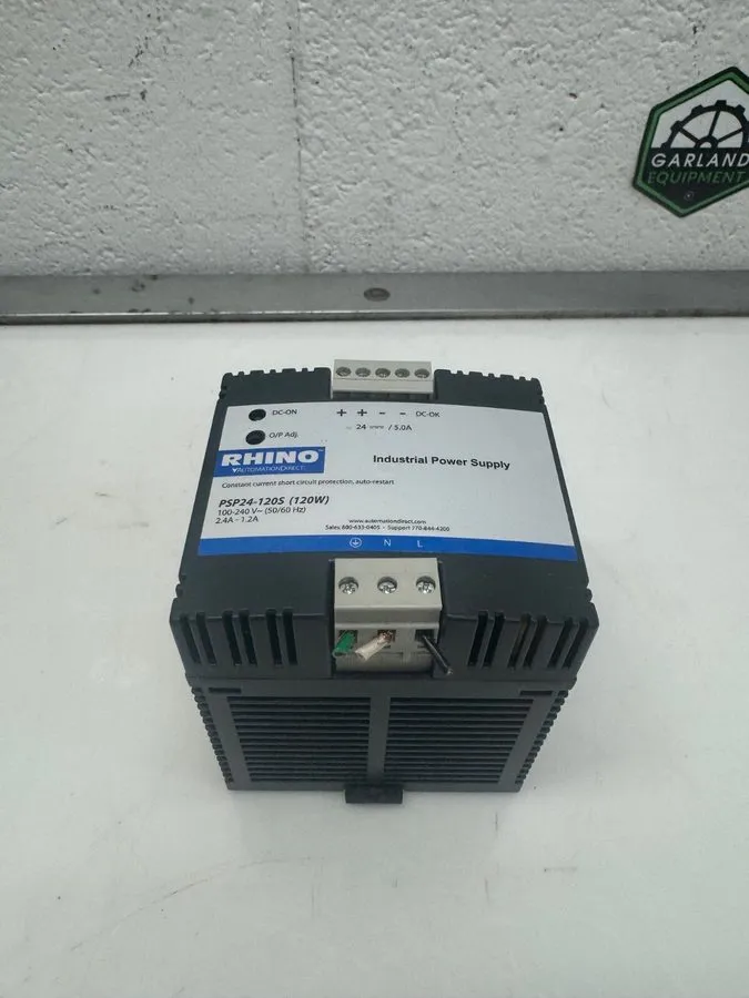 Блок питания RHINO PSP24-120S 24V DC 5A 120W DIN Rail Power Supply 120/240VAC