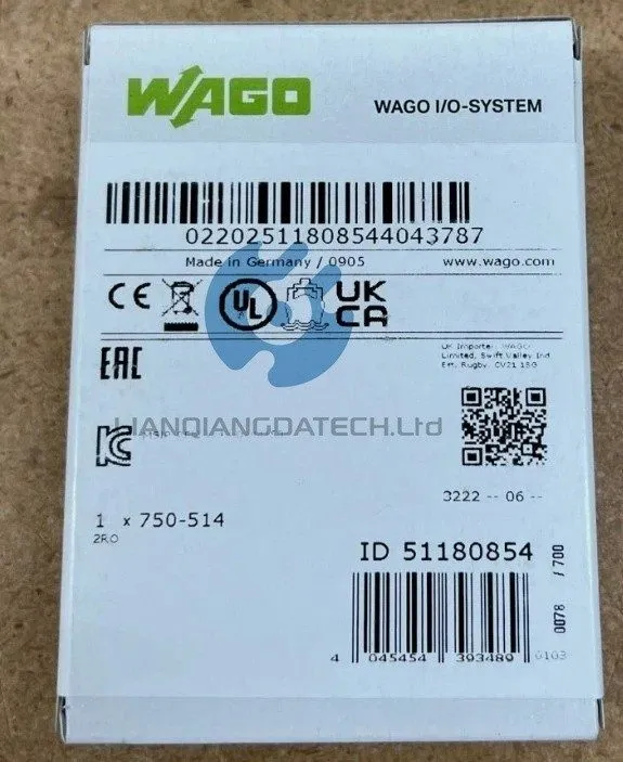 ПЛК WAGO 750-514 2DO 125VAC PLC MODULE