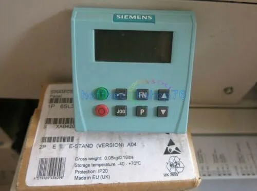 Частотный преобразователь Siemens 6SL3255-0AA00-4BA1 SINAMICS G110 Basic Operato