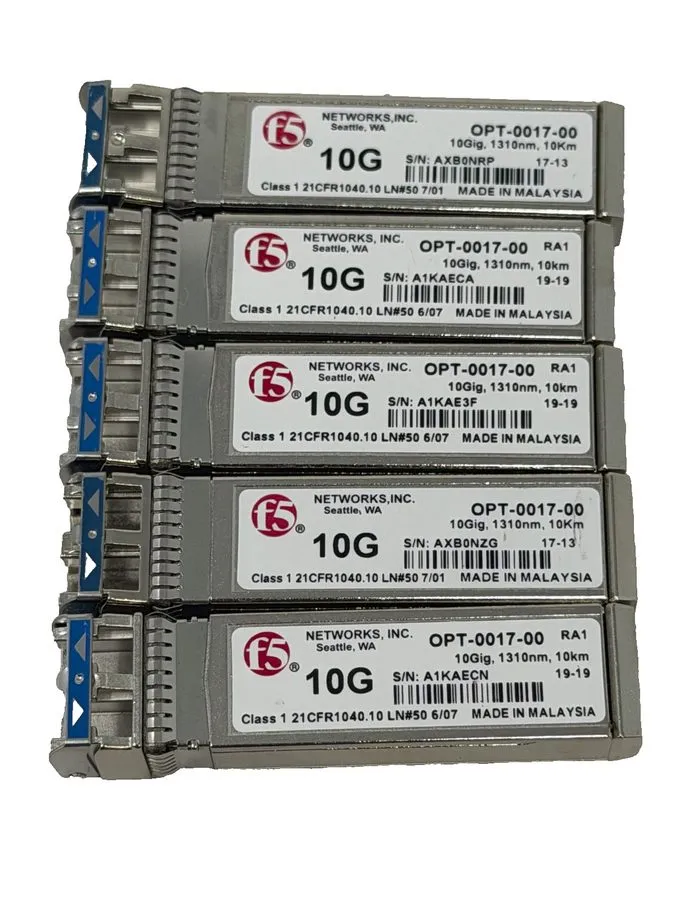 Трансивер F5 Networks F5-UPG-SFP+LR-R OPT-0017-00 compatible 10GE 1310nm 10km LC