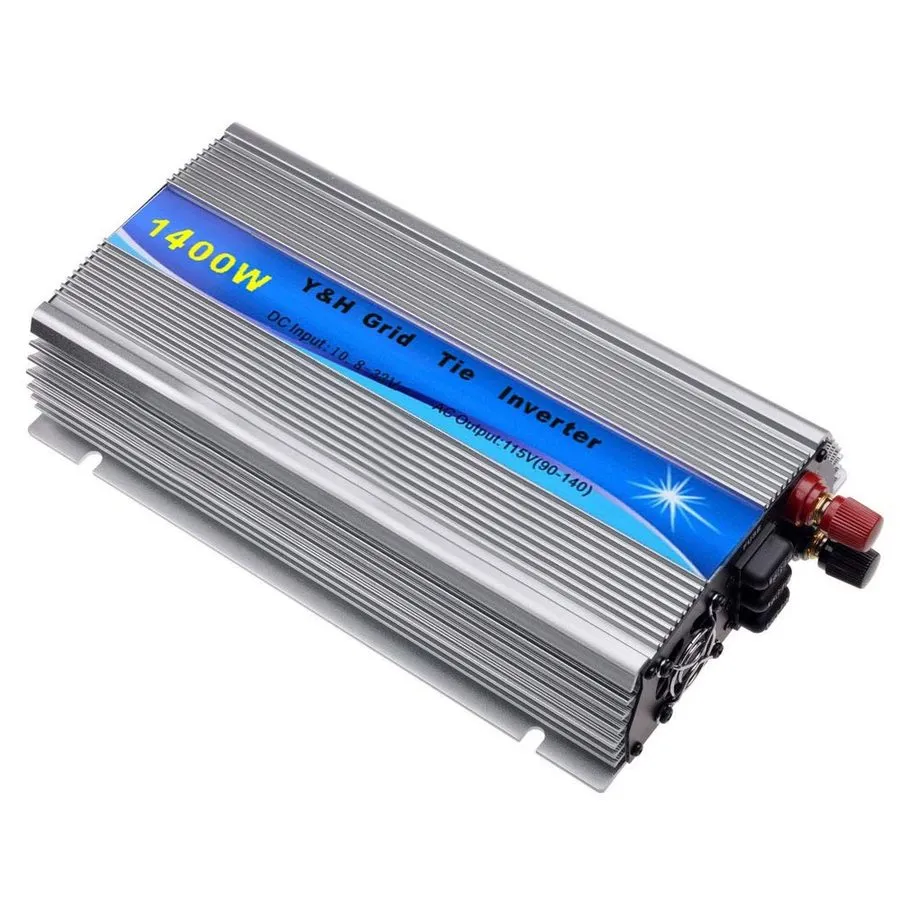 Аккумулятор Y&H 1400W Grid Tie Inverter Stackable MPPT Pure Sine Wave DC16-28V S — фото лота 1