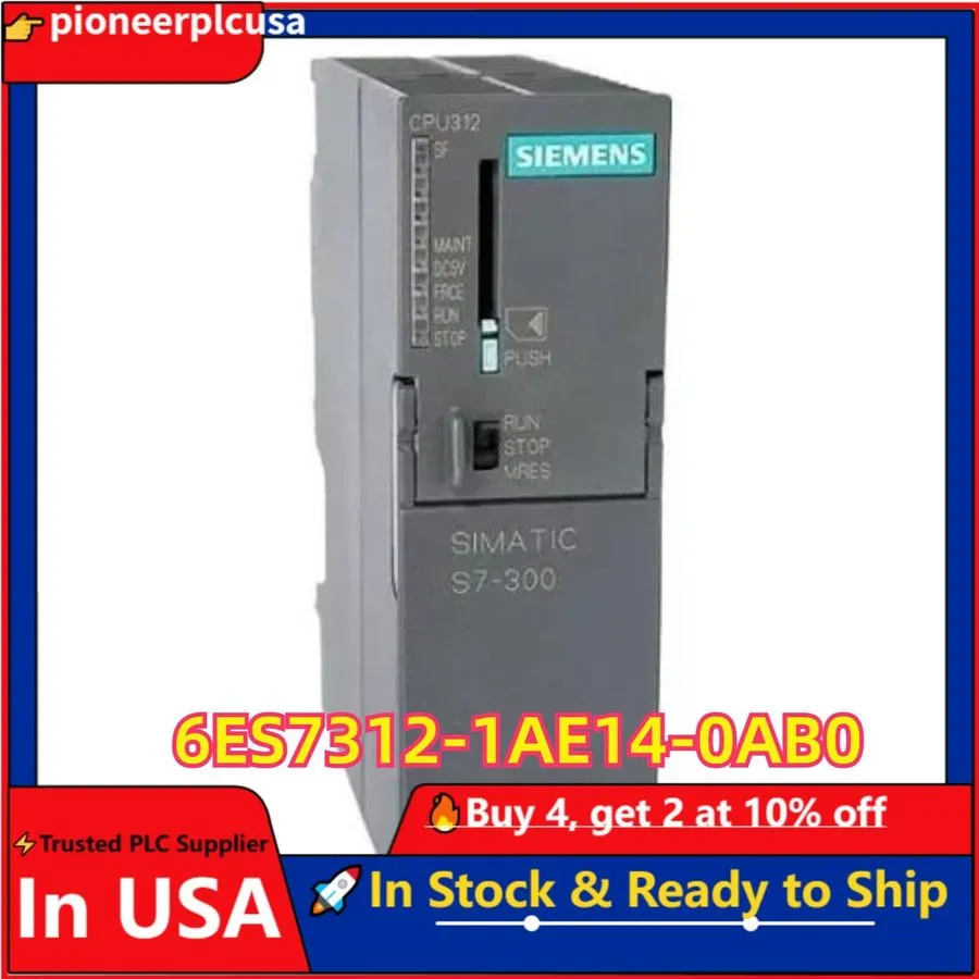 ПЛК Siemens 6ES7312-1AE14-0AB0 SIMATIC S7-300 CPU 312