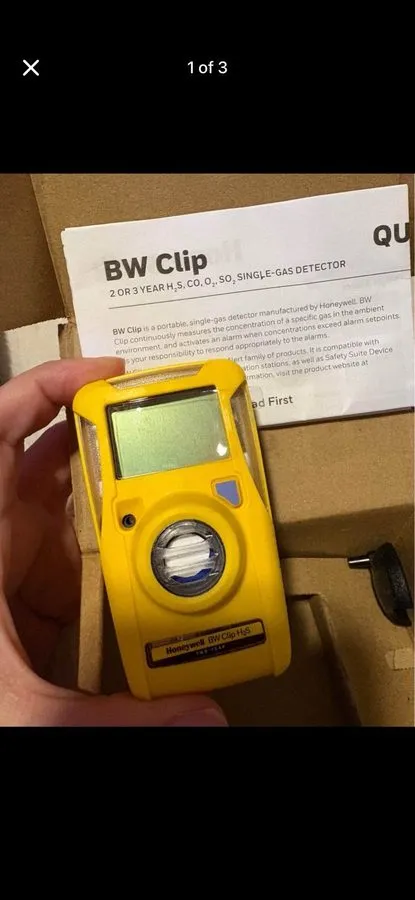 Газоанализатор Honeywell / BW Clip H2S / Portable Single Gas Detector / BWC2-H