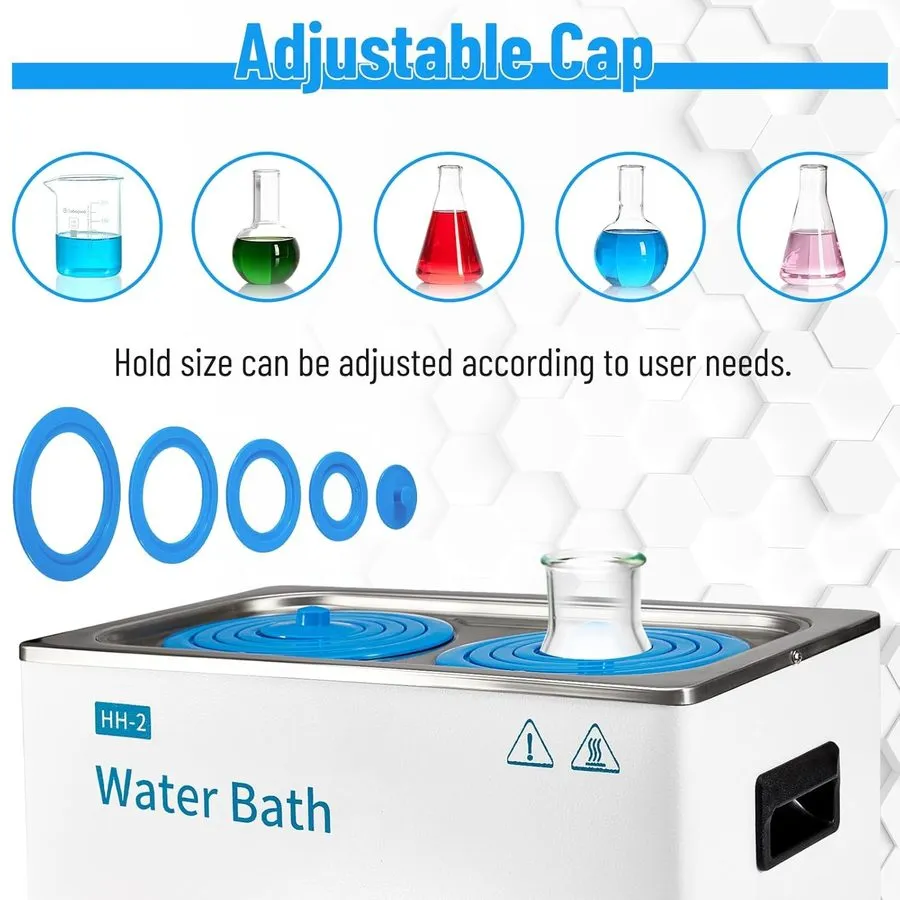 Монтажный шкаф 2-Hole Digital Thermostatic Water Bath, 6L Stainless Steel Lab Wa