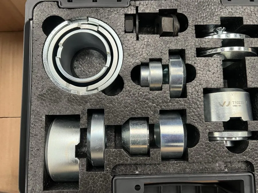 Оборудование ЧПУ Hydraulic Press Bushing Assembly Tool Kit Model T10230 VW AUDI  — фото лота 2
