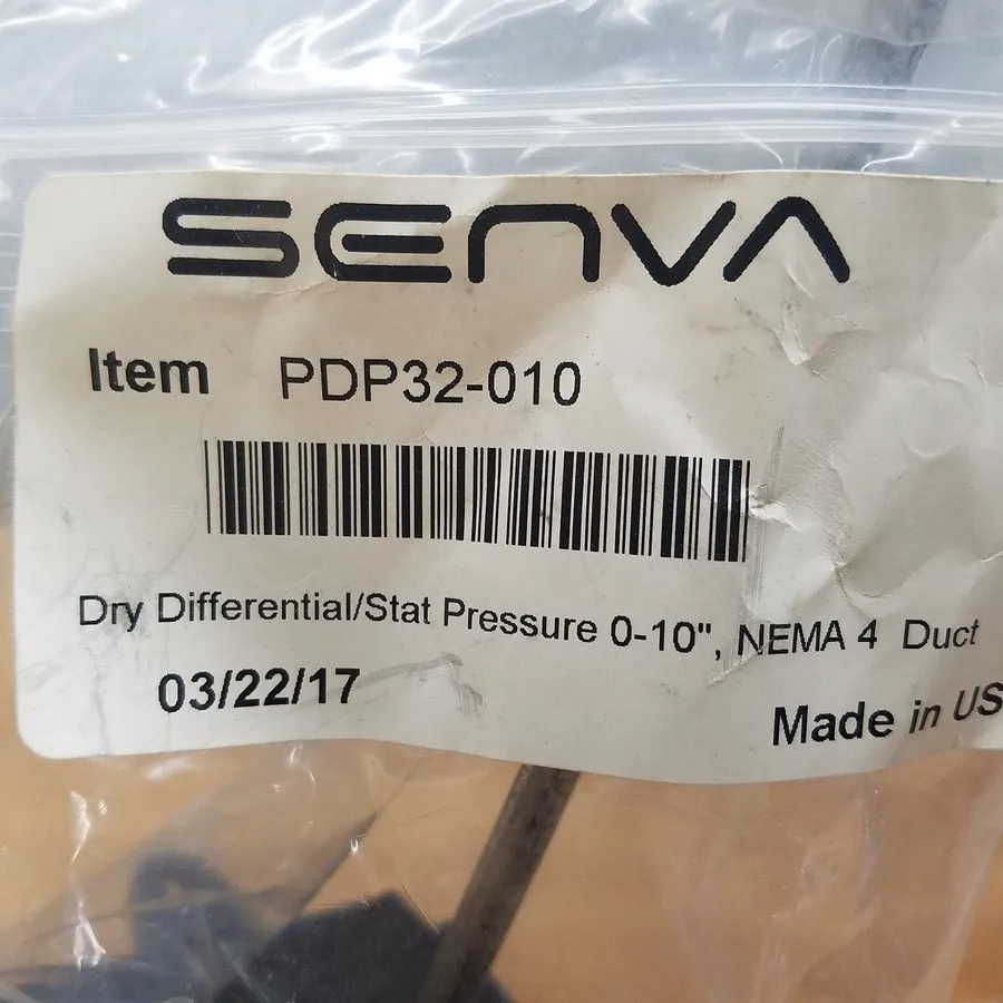 Датчик давления Senva Low Differential Air Pressure Transmitter 2.5/5.0 0/10" WC