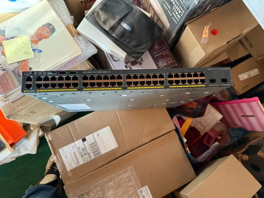 Коммутатор Cisco WSC2960XR48TSI 48 Ports Ethernet Switch