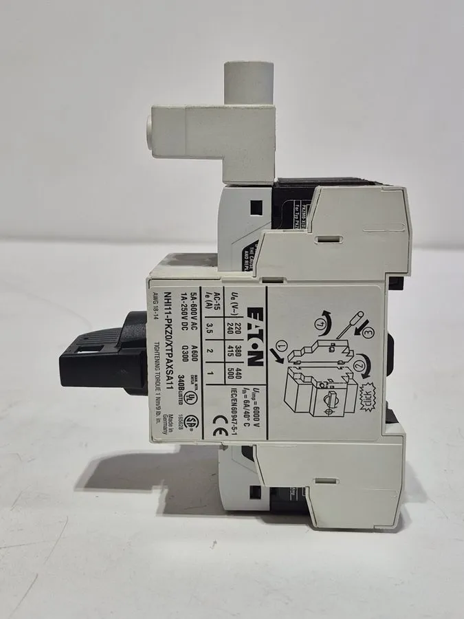 Автоматический выключатель Eaton Motor Protection Circuit Breaker XTPR010BC1 W/A — фото лота 3