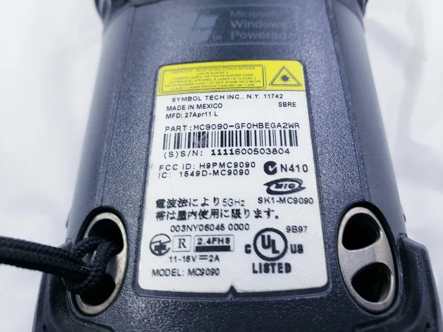 Сканер штрих-кода Symbol Motorola MC9090-GF0HBEGA2WR Laser Barcode Scanner No St — фото лота 2
