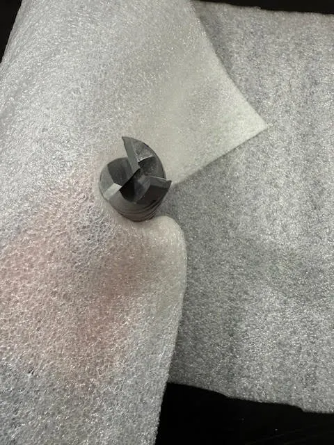 Режущий инструмент Gorilla Mill Carbide 3/4 End Mill Silverback GMA34FLH3 3FL — фото лота 2