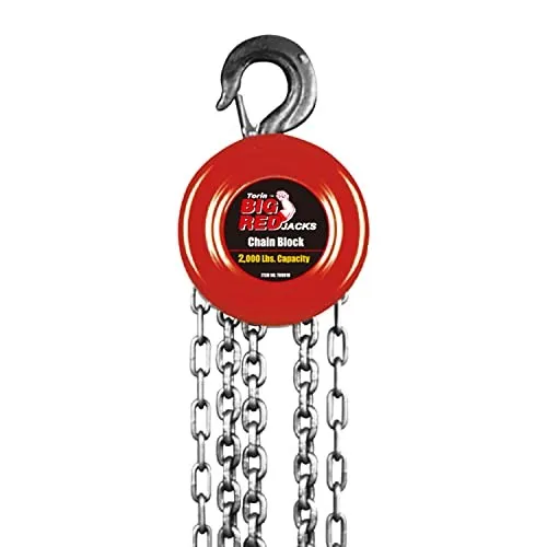 Таль Hand Chain Hoist 2000 Lbs Capacity 8ft/2.5m Torin Manual Chain Fall with 1  — фото лота 1