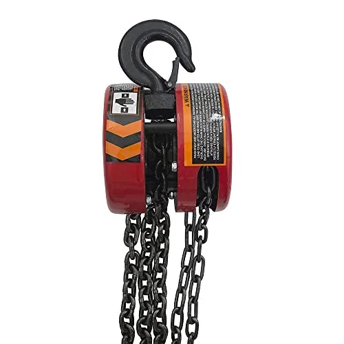 Таль Hand Chain Hoist 2000 Lbs Capacity 8ft/2.5m Torin Manual Chain Fall with 1  — фото лота 2