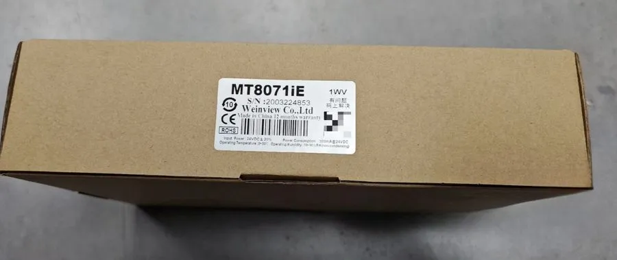 Панель оператора MT8071iE Weintek 7 Inch Touch Screen HMI