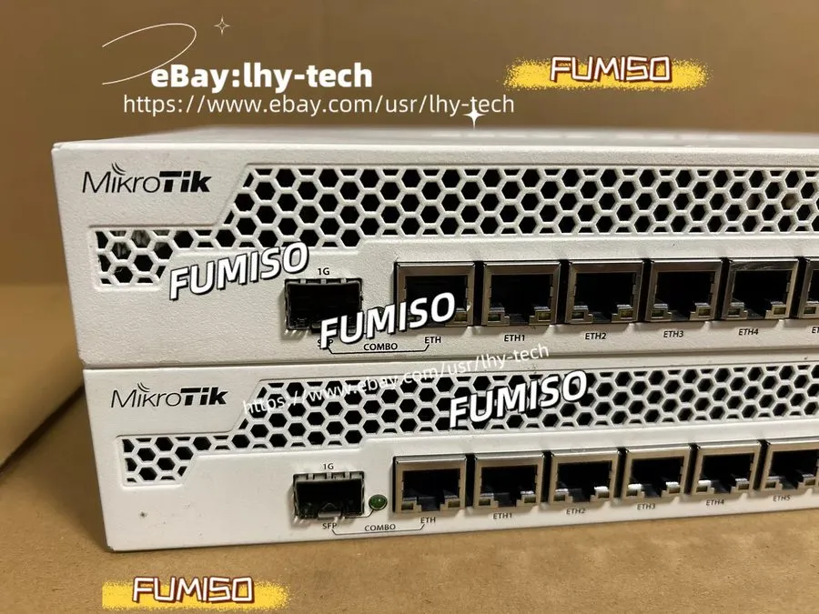 Маршрутизатор MikroTik CCR1009-7G-1C-PC by Fedex or DHL #N9498 YF&lhy