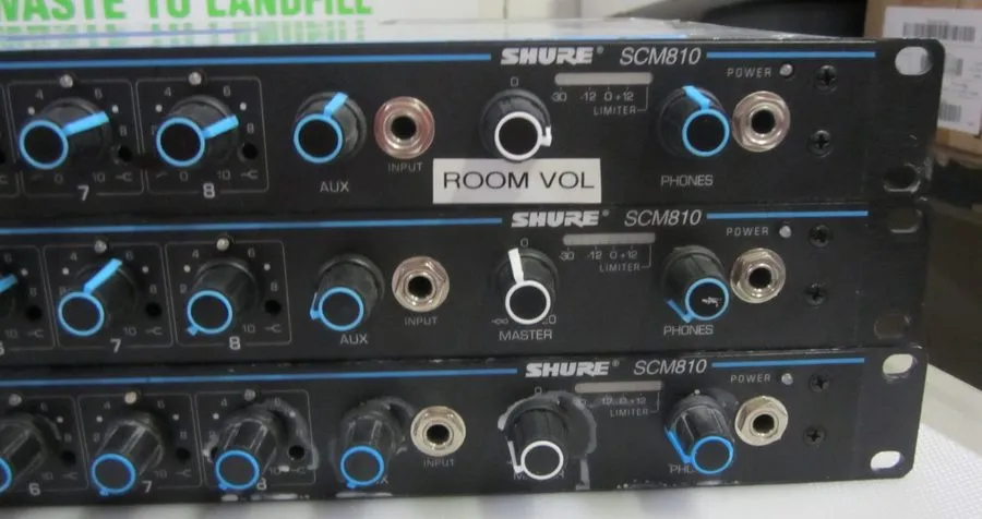 Микрофон Shure SCM810 8-Channel Automatic Microphone Mixer ( )