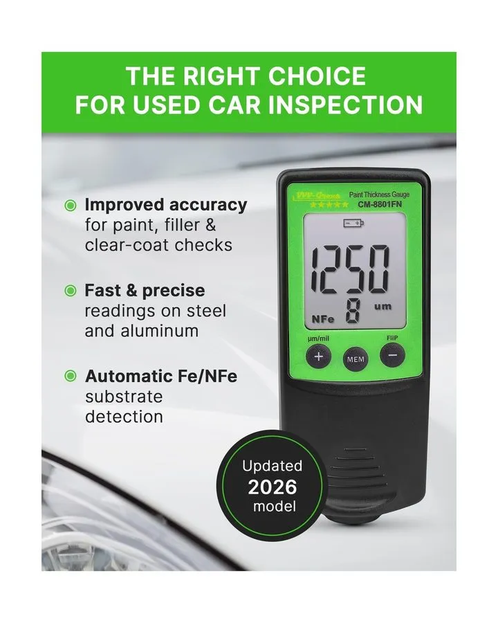 Толщиномер Paint Thickness Gauge CM-8801FN