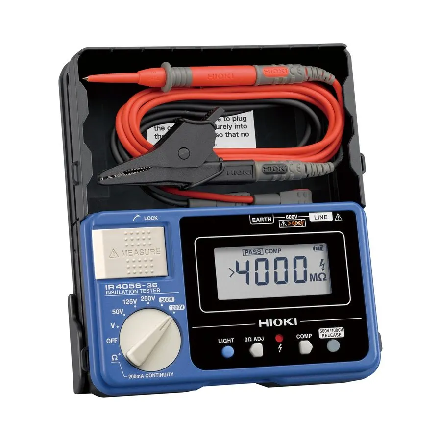 Тестер HIOKI Insulation Tester IR4056 14.72711 cc, Blue