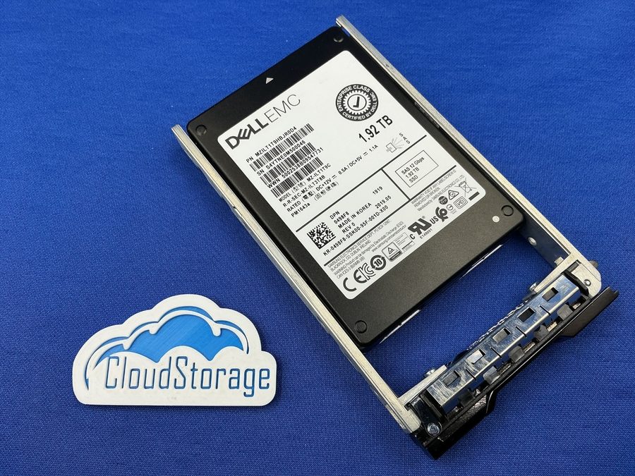 SSD-накопитель DELL Samsung PM1643a 1.92TB SAS SSD Solid State Drive MZ-ILT1T9C 