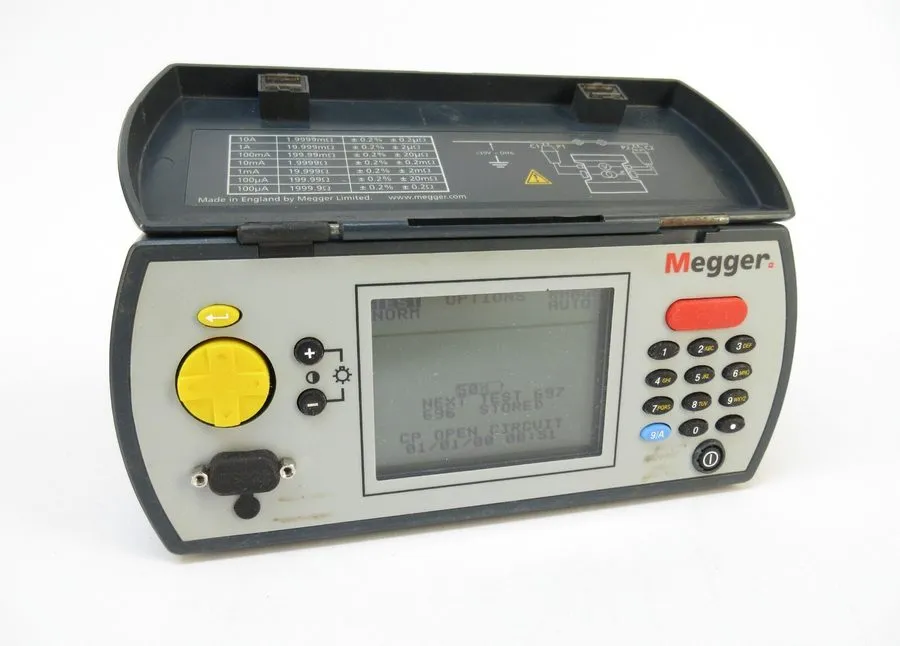 Тестер MEGGER DLRO10X Low Resistance Micro-Ohmmeter