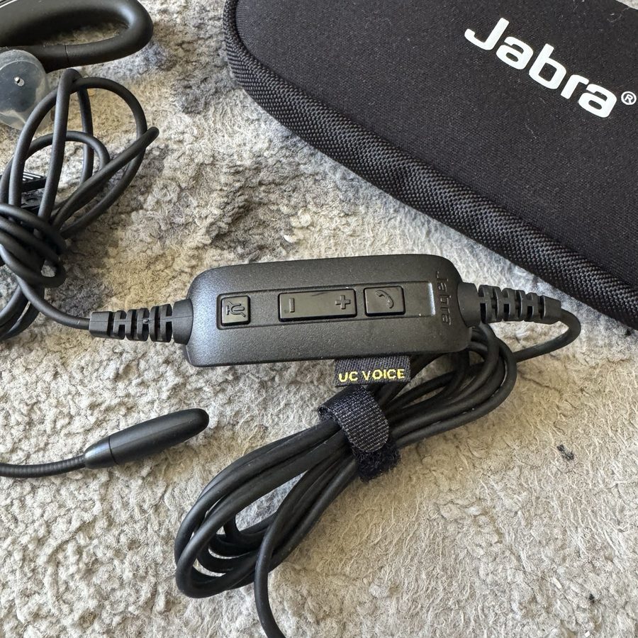 VoIP-шлюз Jabra UC Voice 250 MS HSC008 Black Corded USB Ear-Hook Headset with Ca