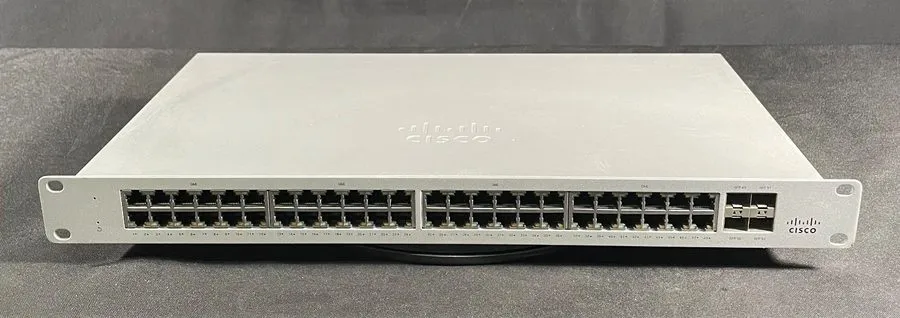 Коммутатор Unclaimed Cisco Meraki MS120-48-HW 48-Port Managed Ethernet Switch NO