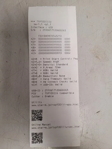 Принтер чеков Star TSP100III Thermal Receipt Printer with Extras Ethernet TSP143