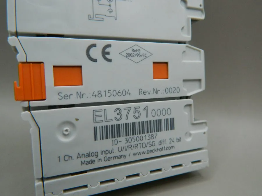 Модуль ввода-вывода 1x Beckhoff 1 Channel Analog Input EL3751 Terminal