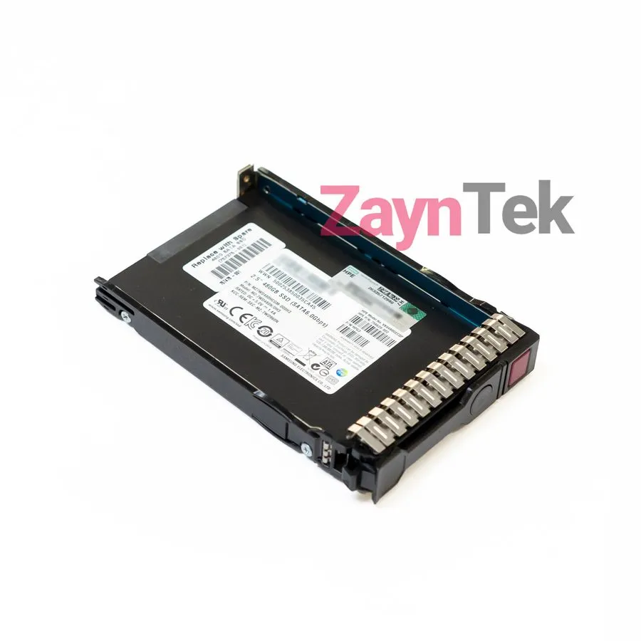 SSD-накопитель HPE 480GB 832414-B21 832454-001 2.5" SFF SATA 6Gb MU G8 G9 G10 Ho — фото лота 1
