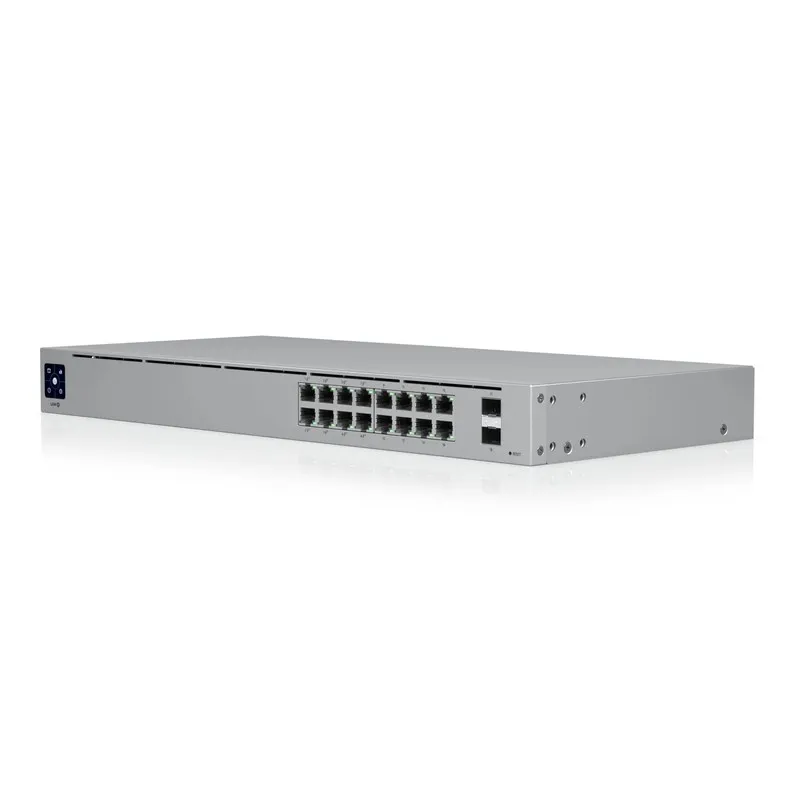 Коммутатор Ubiquiti UniFi USW-16-PoE 16-Port Gigabit PoE Fully Managed Rackmount