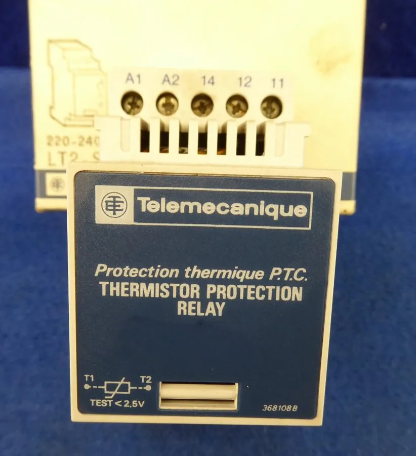 Реле защиты TELEMECANIQUE LT2-SE00M PTC THERMISTOR PROTECTION RELAY 220/240V AC
