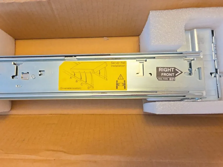 Комплект направляющих DELL B21 2U yRails Sliding Rail Kit 0K87YW — фото лота 2